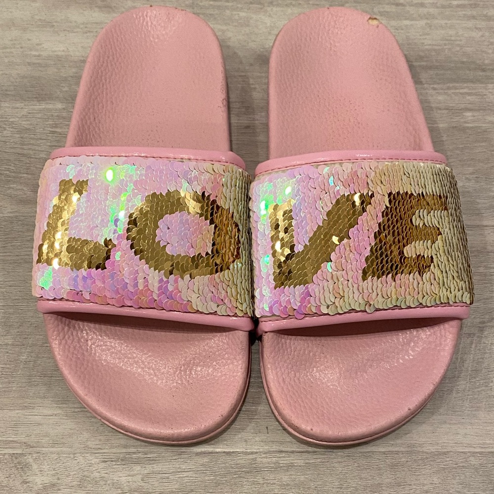 IScream Glitter Love Slides